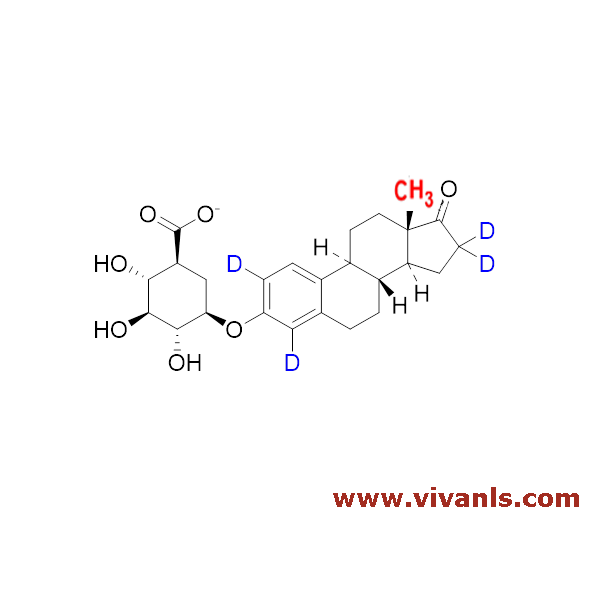 Glucuronides-Estrone O-Beta D glucuronide D4-1654756551.png